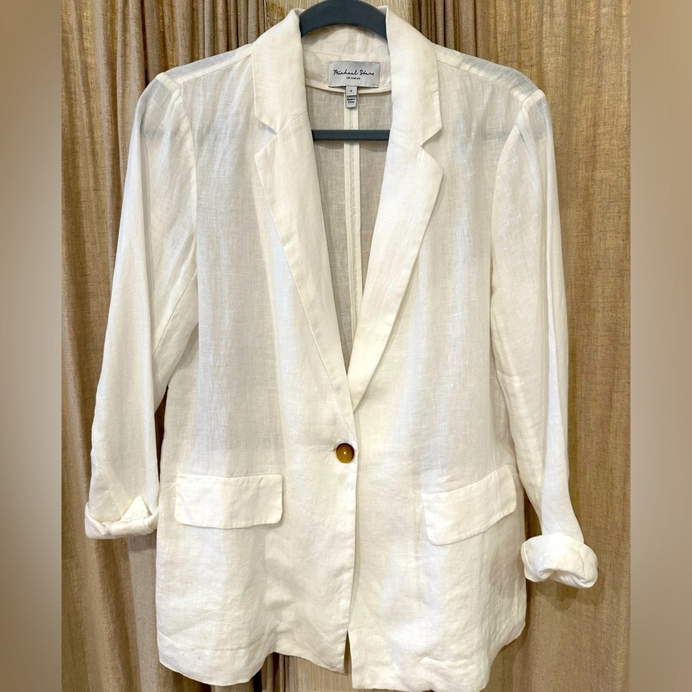 Michael Stars Linen Blazer
